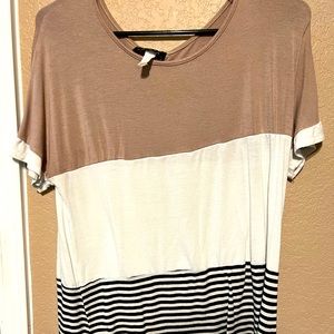 Large Multi color top